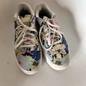 Adidas floral shoes